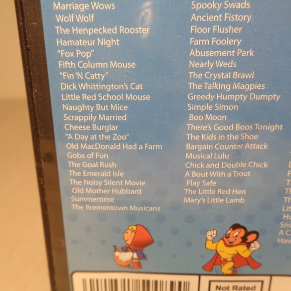 180 CARTOONS New DVD 4 Disc Set Over 21 Hours of Animated Entertainment - Picture 7 of 9